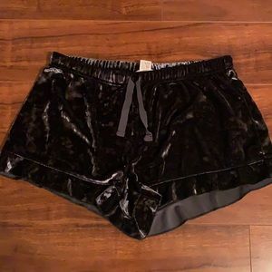 Victoria’s Secret XS Velvet Drawstring Sleep Short